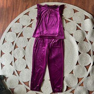 GAP Velvet Pants Set